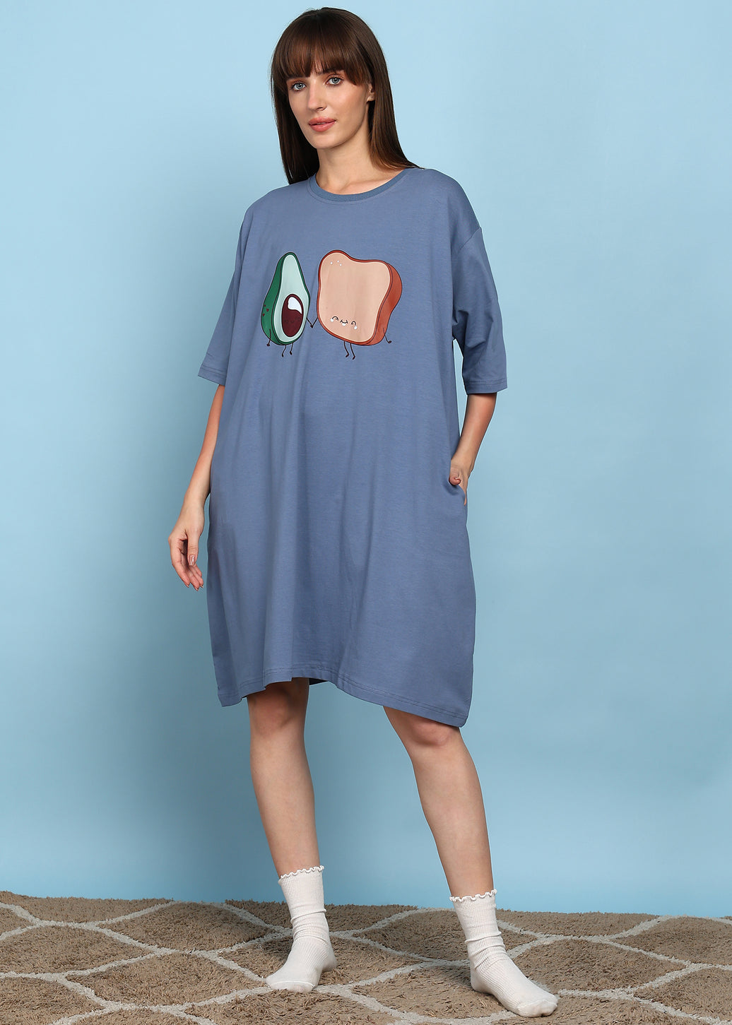 Oversized Avocado Switchover Tee