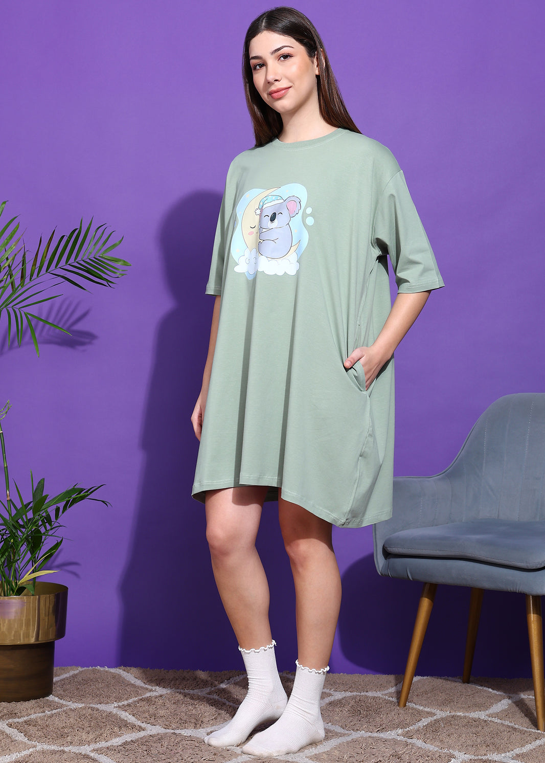 Oversized Koala Switchover Tee