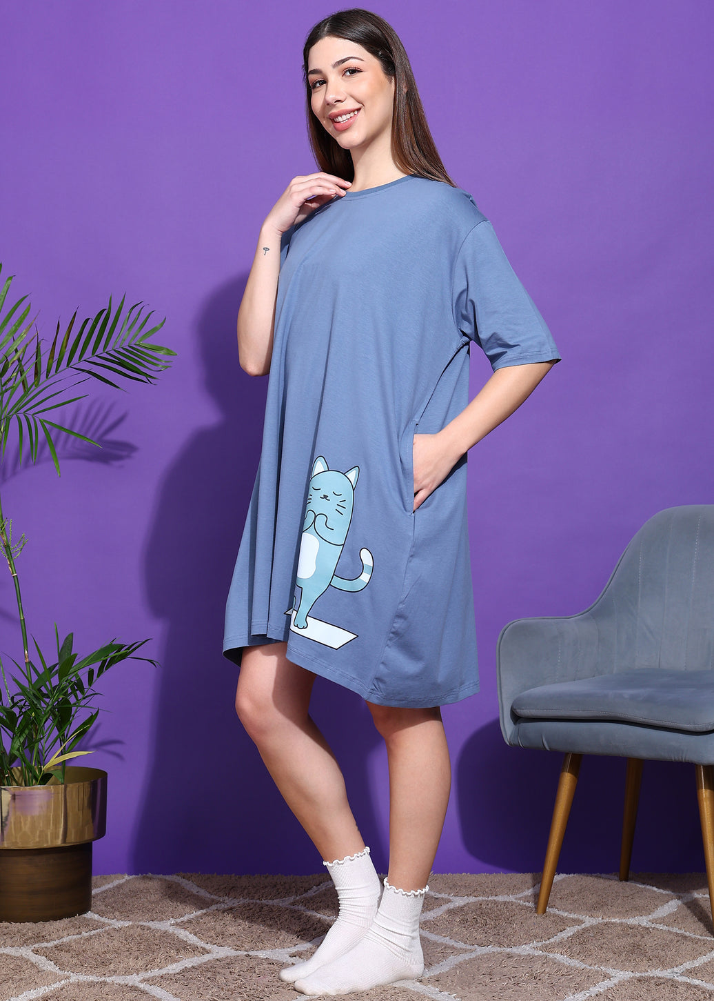 Oversized Yoga Switchover Tee