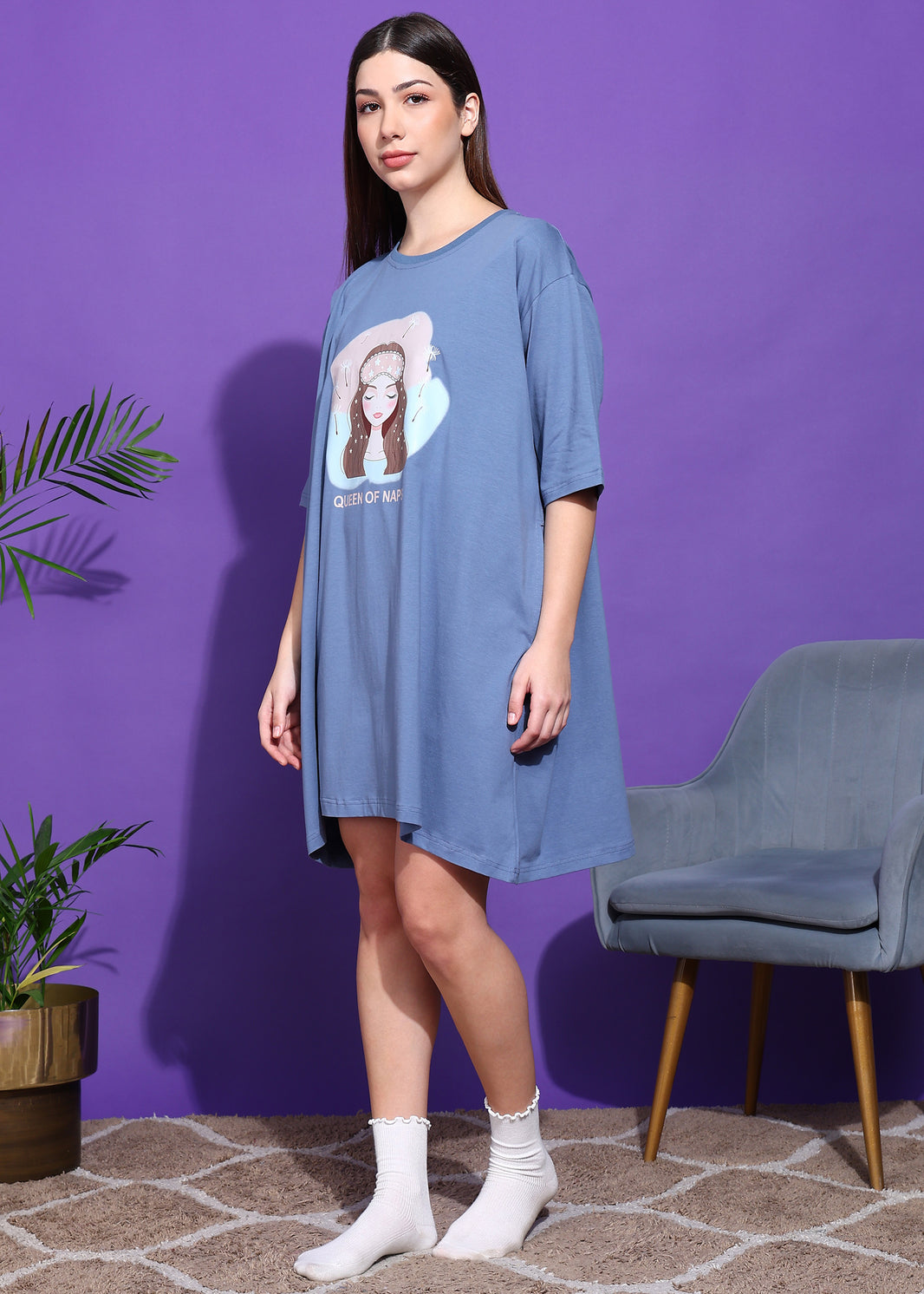 Oversized Queen Switchover Tee