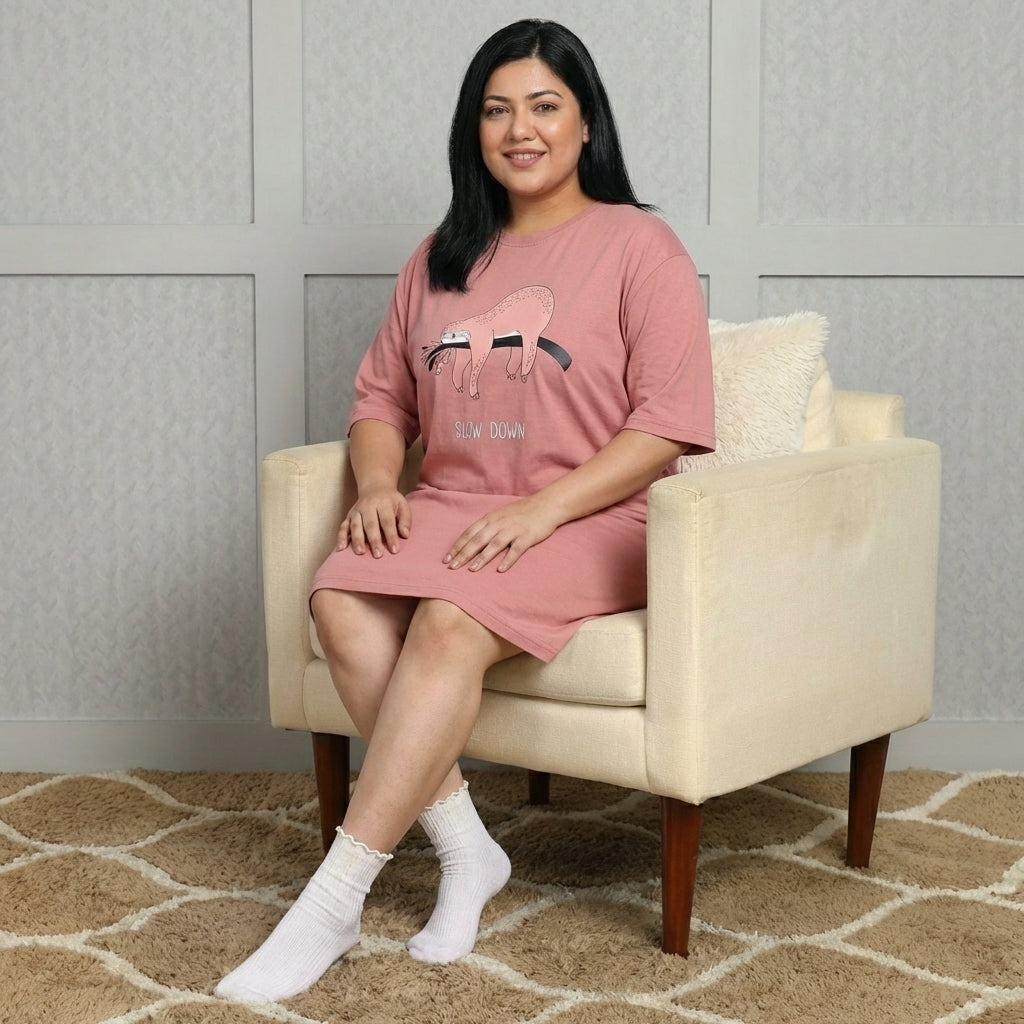 Oversized Sloth Switchover Tee