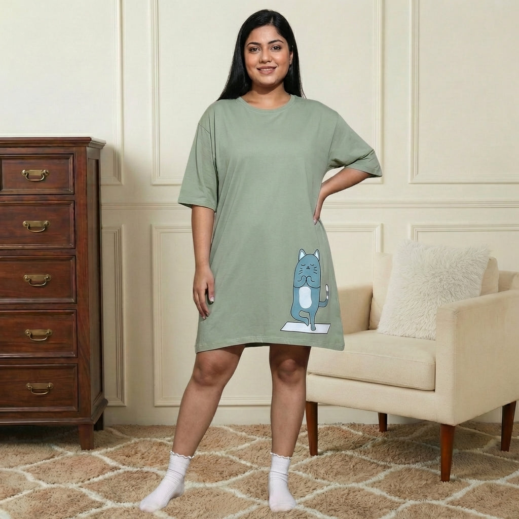 Oversized Yoga Switchover Tee