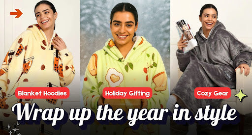 Wrap Up the Year with Style: Blanket Hoodies, Cozy Gear and Holiday Gifts Worth Gifting