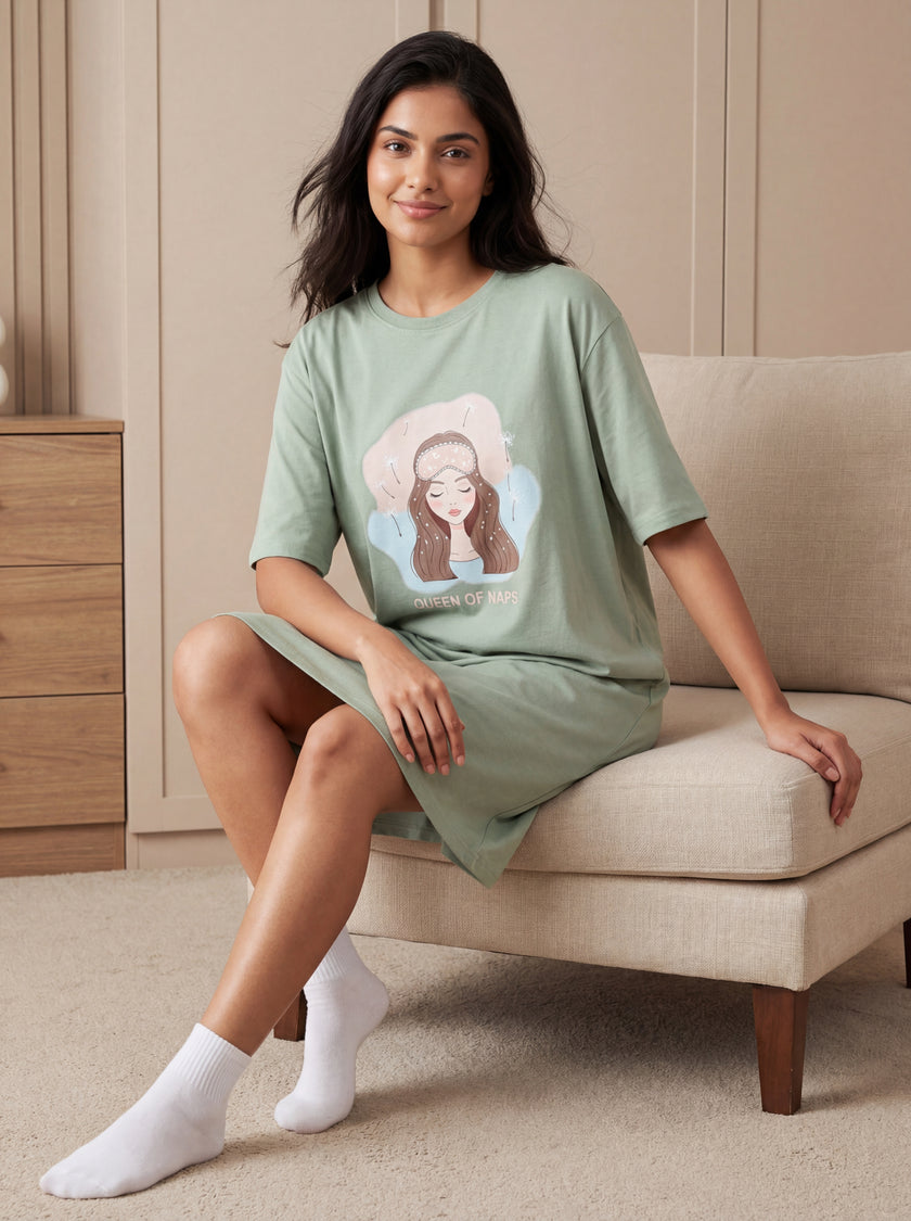 Oversized Queen Switchover Tee