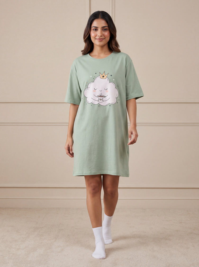 Oversized Cloud Switchover Tee