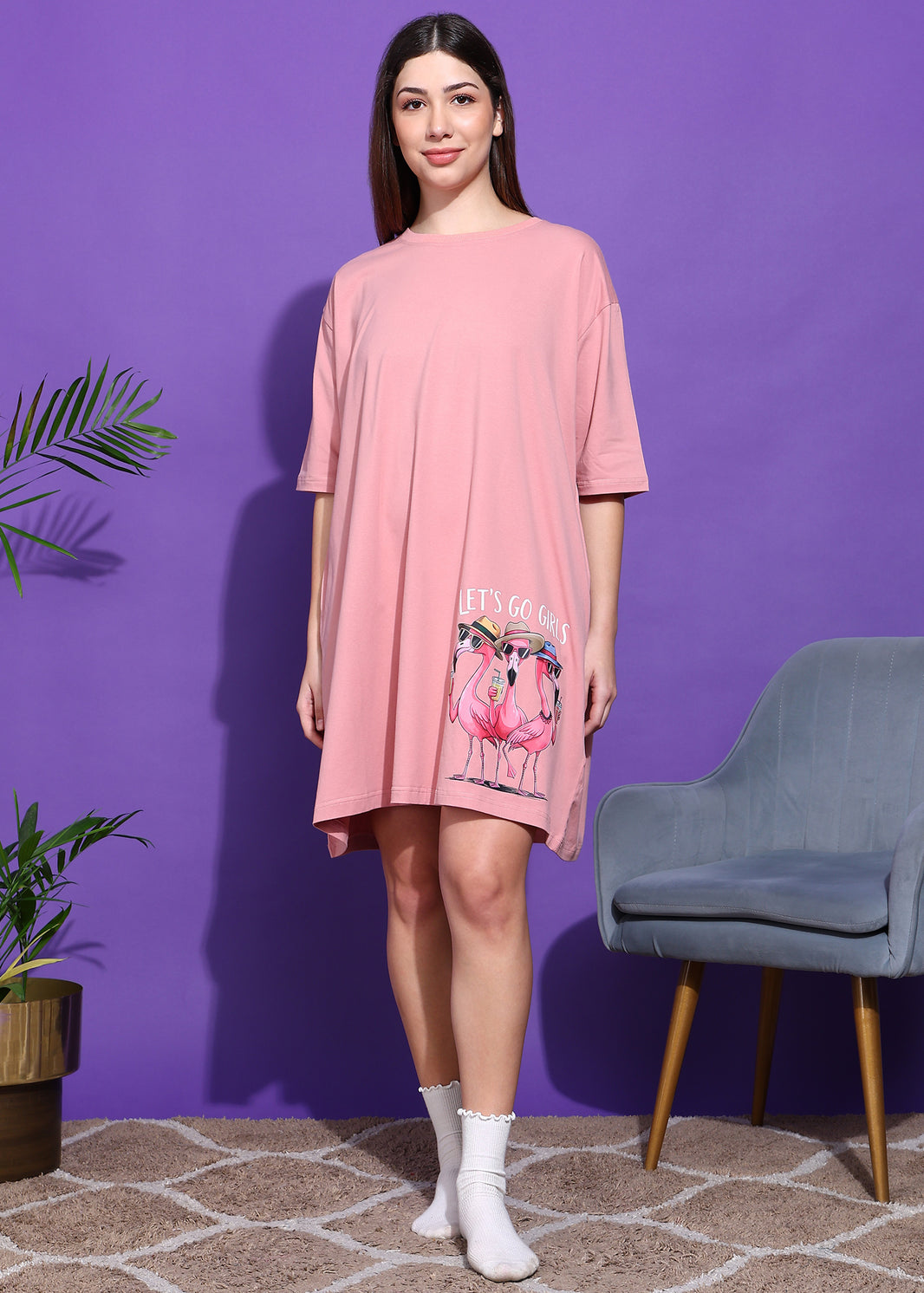 Oversized Go Girls Switchover Tee