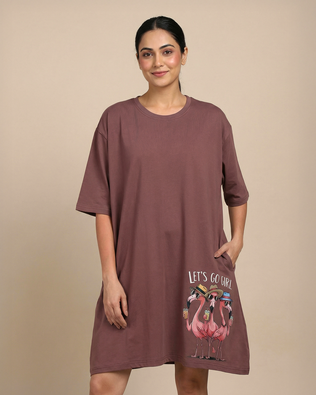 Oversized Go Girls Switchover Tee