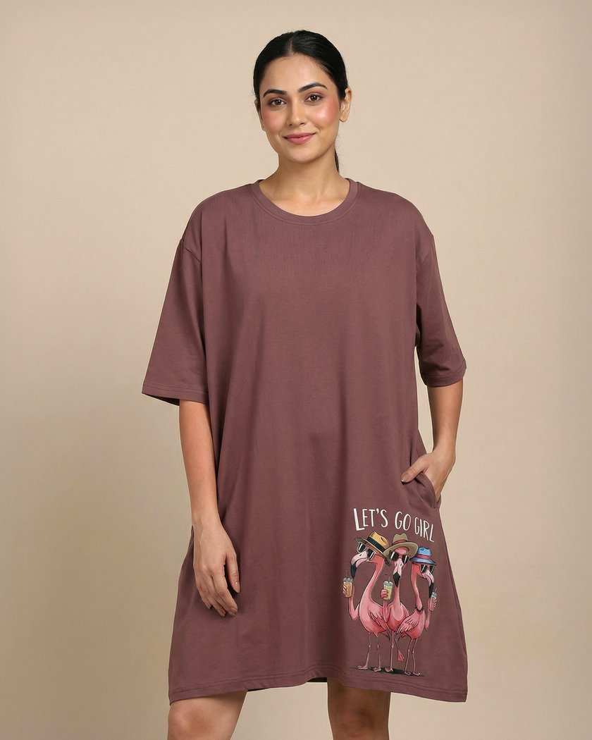 Oversized Go Girls Switchover Tee
