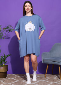 Oversized Cloud Switchover Tee