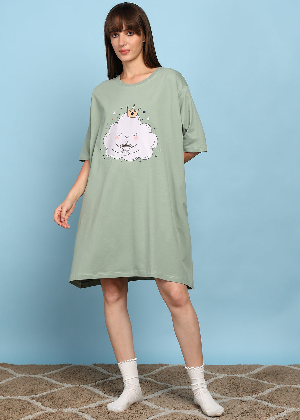 Oversized Cloud Switchover Tee