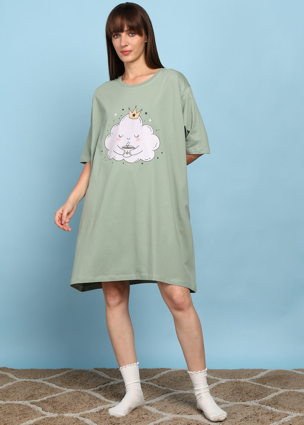 Oversized Cloud Switchover Tee