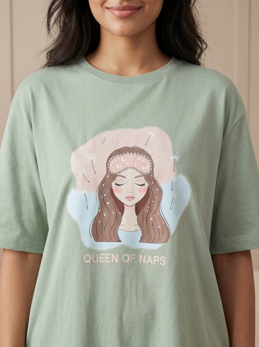 Oversized Queen Switchover Tee