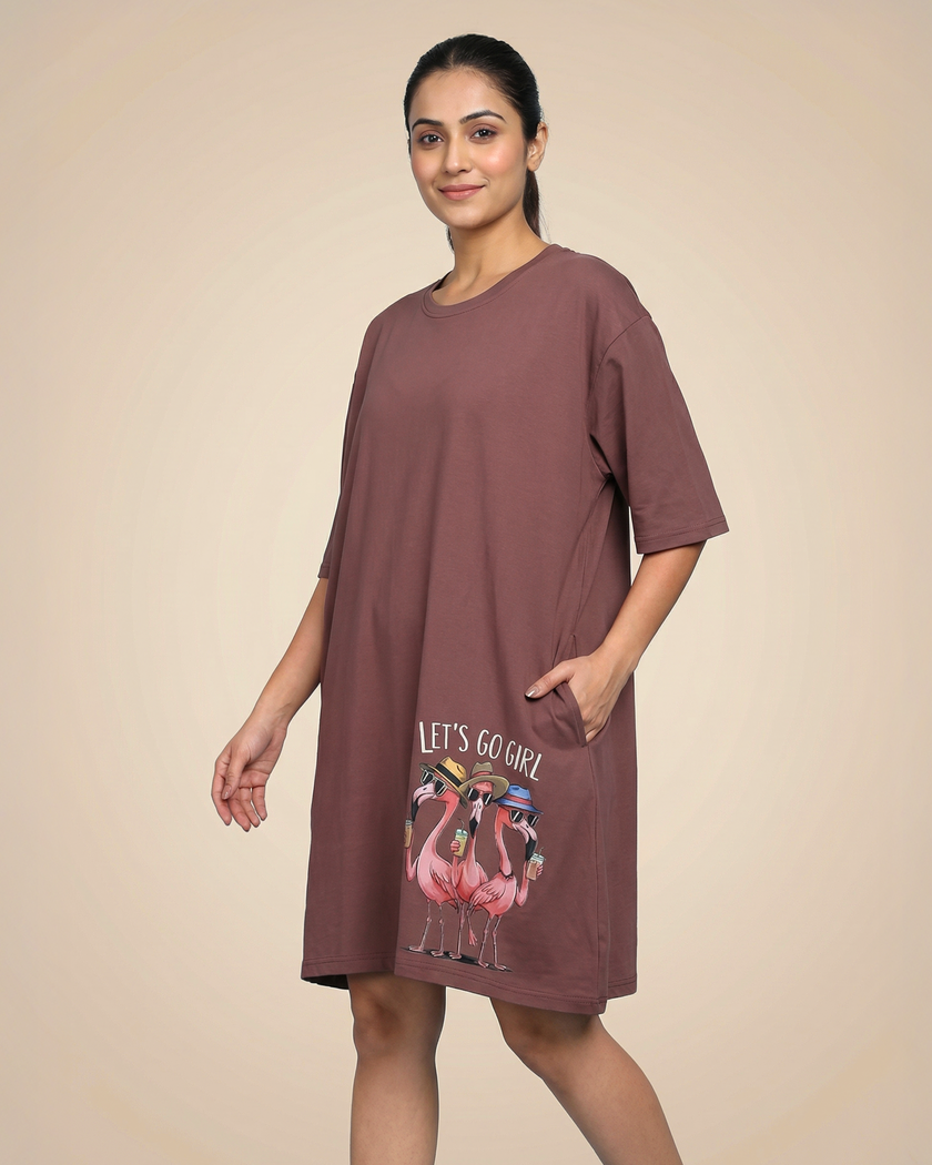 Oversized Go Girls Switchover Tee