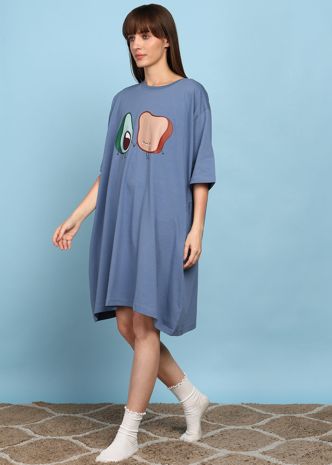 Oversized Avocado Switchover Tee