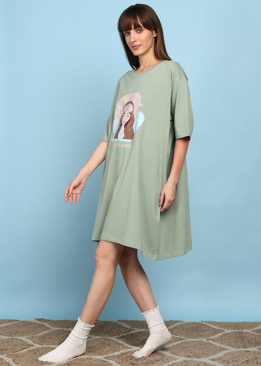 Oversized Queen Switchover Tee