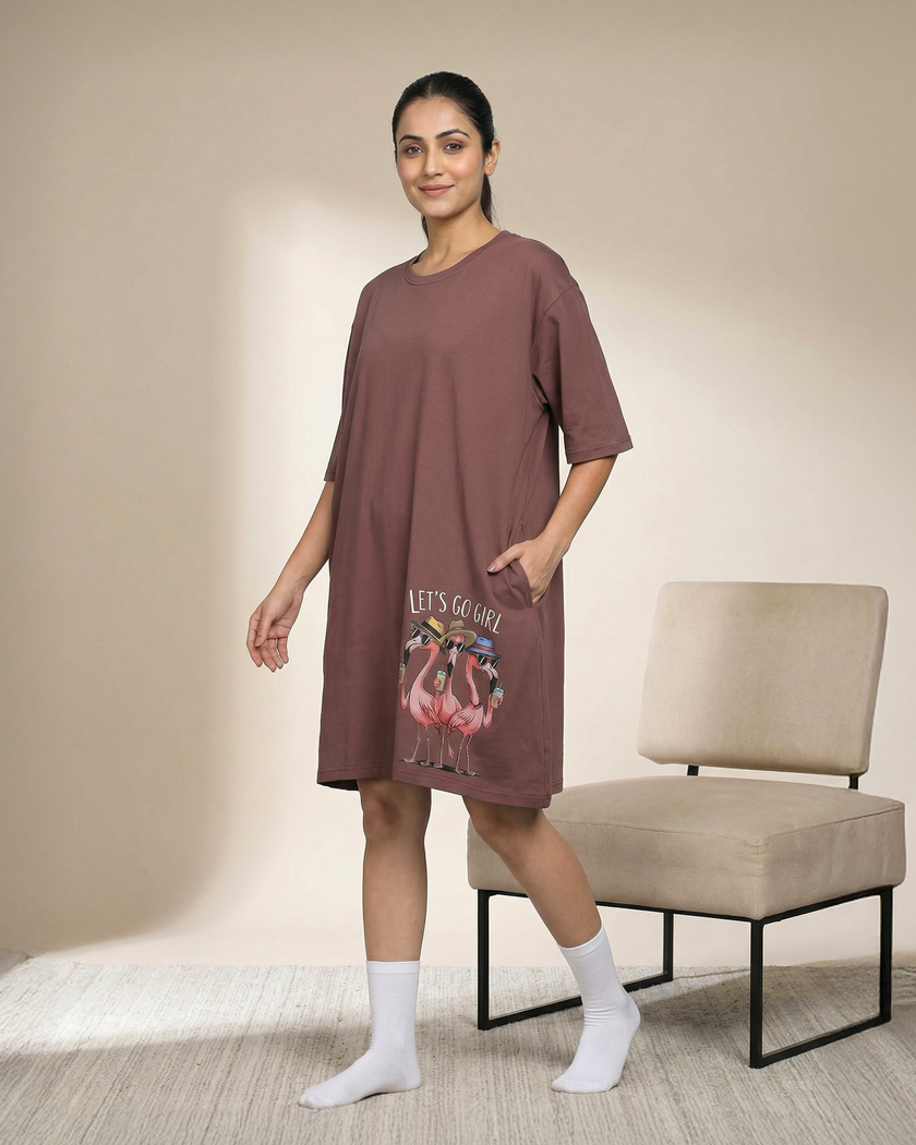 Oversized Go Girls Switchover Tee