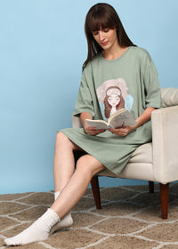 Oversized Queen Switchover Tee