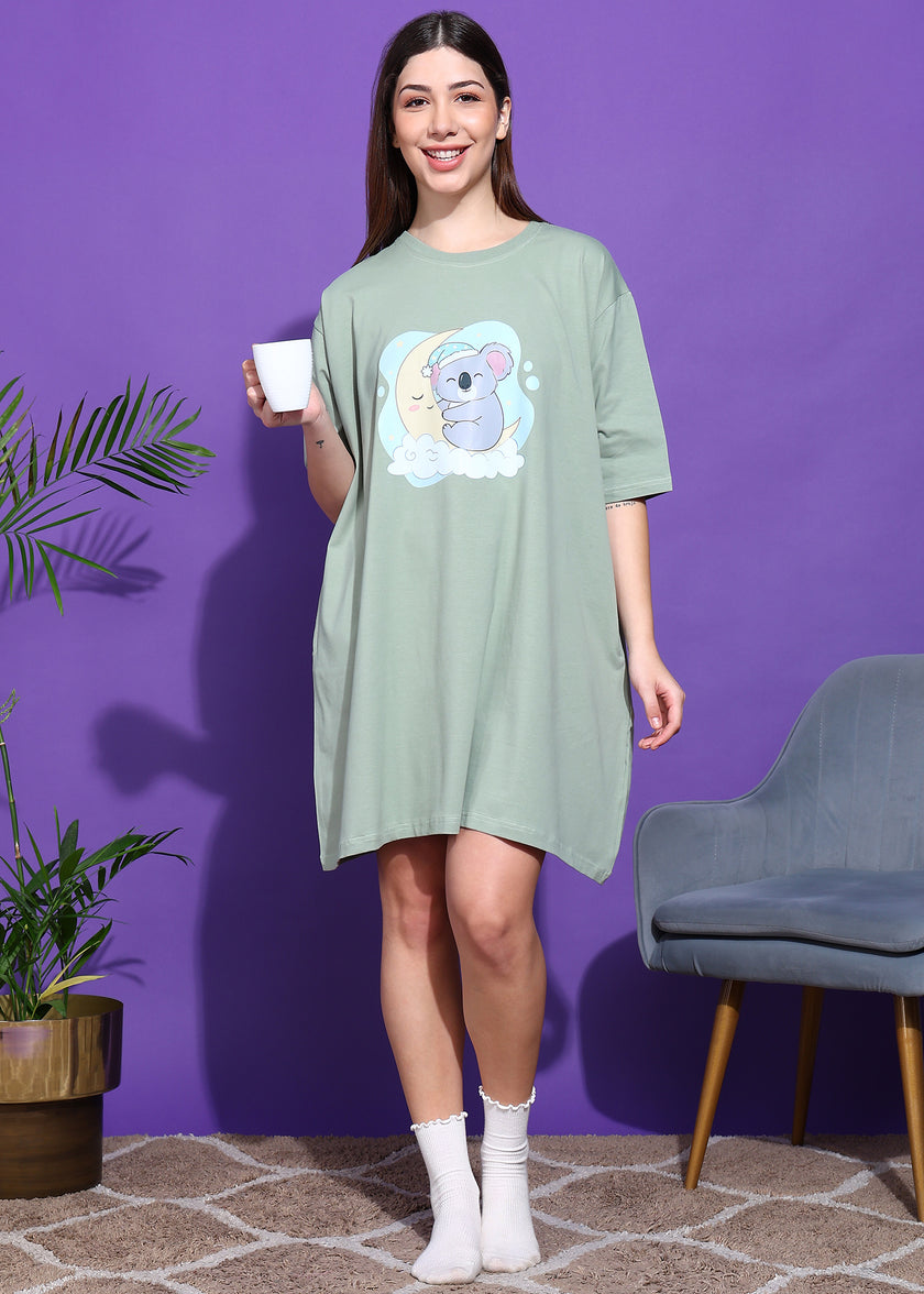 Oversized Koala Switchover Tee