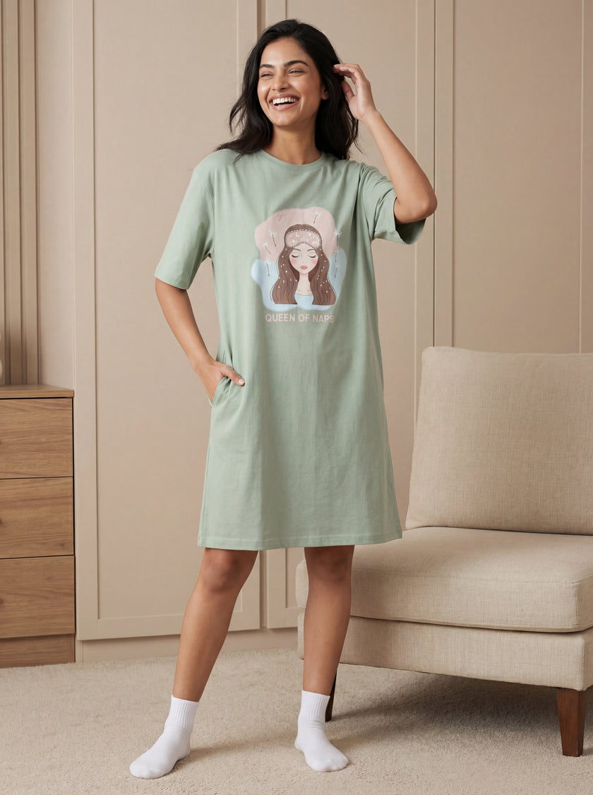 Oversized Queen Switchover Tee