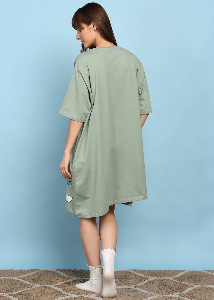 Oversized Yoga Switchover Tee