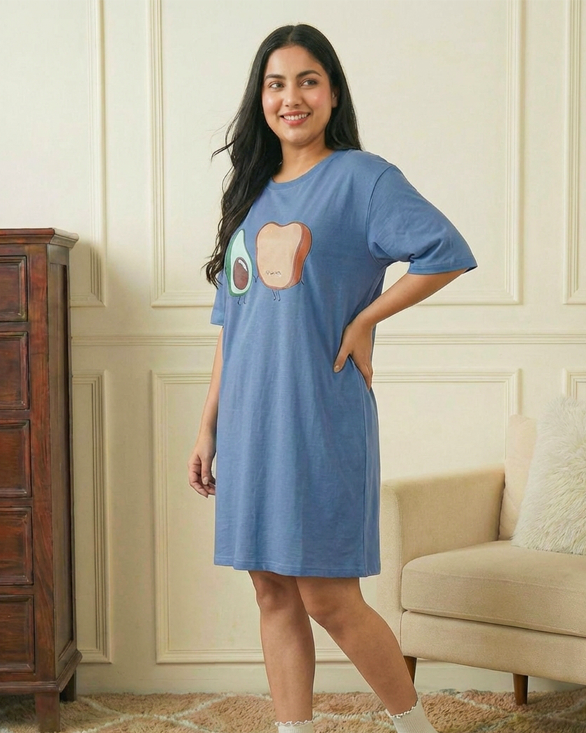 Oversized Avocado Switchover Tee