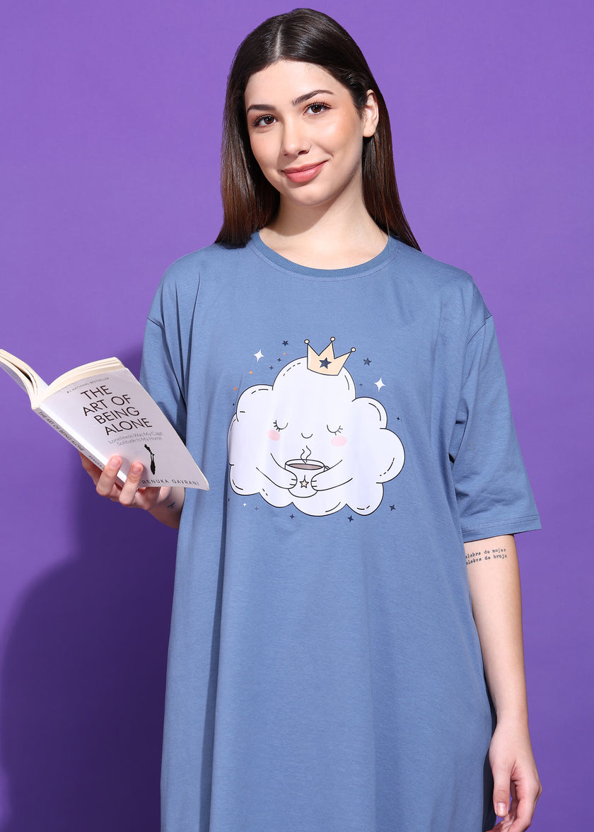Oversized Cloud Switchover Tee