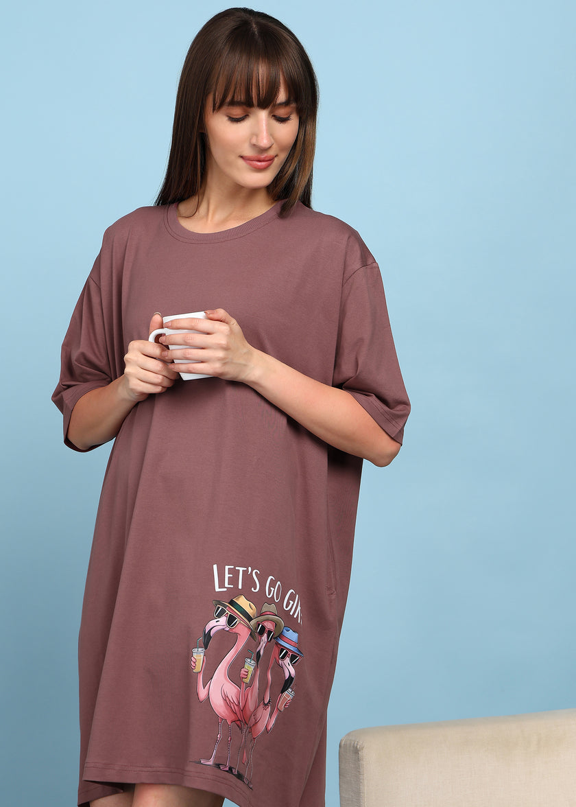 Oversized Go Girls Switchover Tee