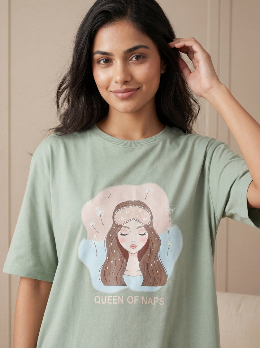 Oversized Queen Switchover Tee