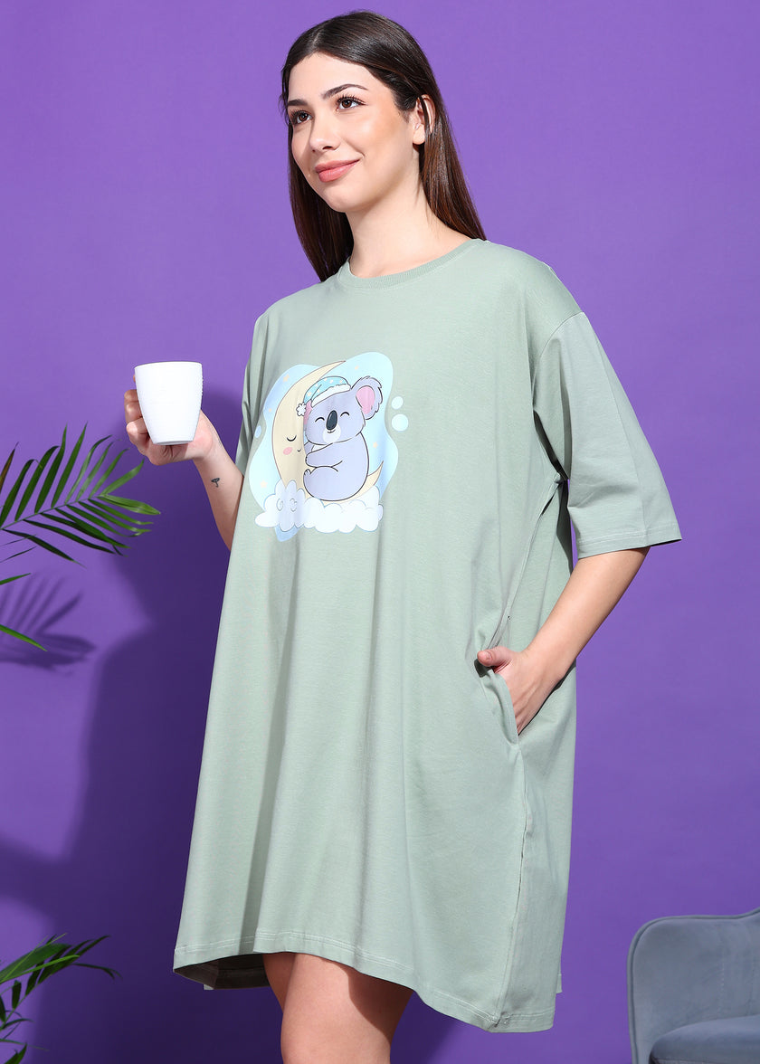 Oversized Koala Switchover Tee