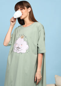 Oversized Cloud Switchover Tee