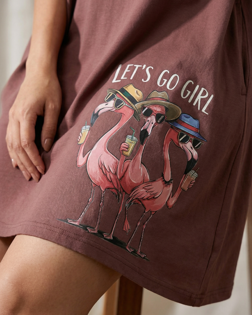 Oversized Go Girls Switchover Tee