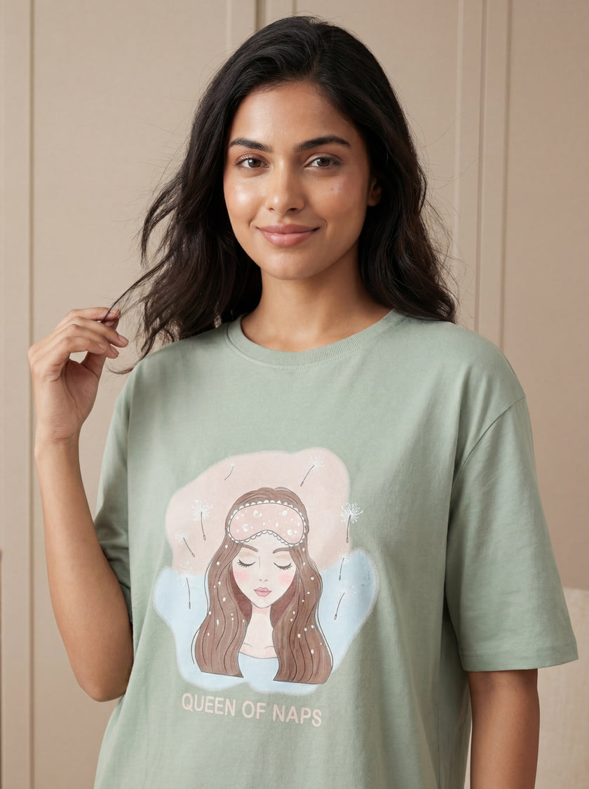 Oversized Queen Switchover Tee