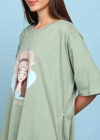 Oversized Queen Switchover Tee