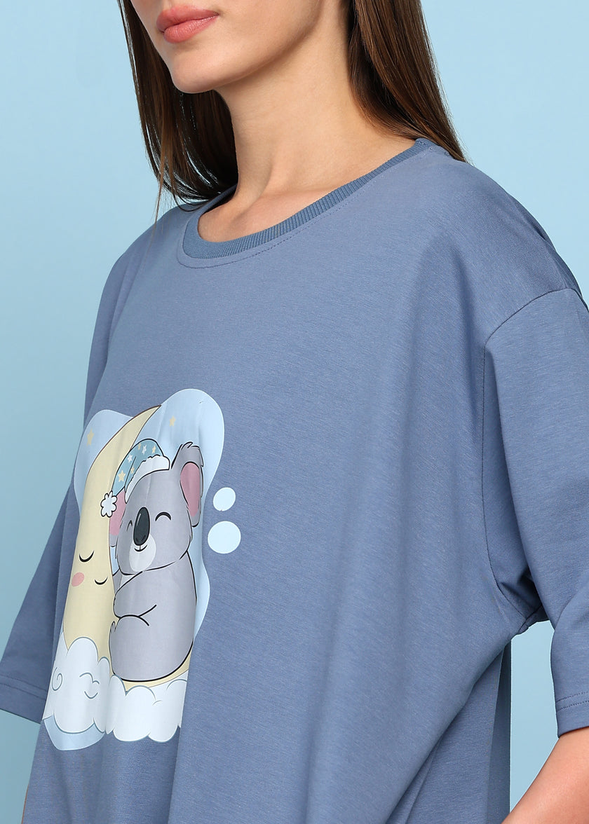 Oversized Koala Switchover Tee
