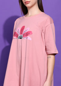 Oversized Flower Switchover Tee