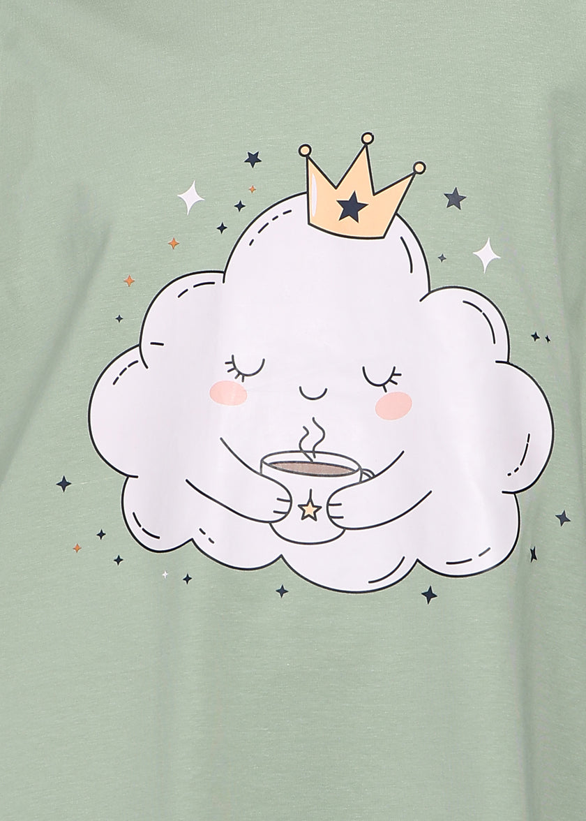 Oversized Cloud Switchover Tee