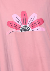 Oversized Flower Switchover Tee