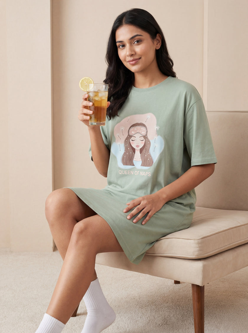 Oversized Queen Switchover Tee
