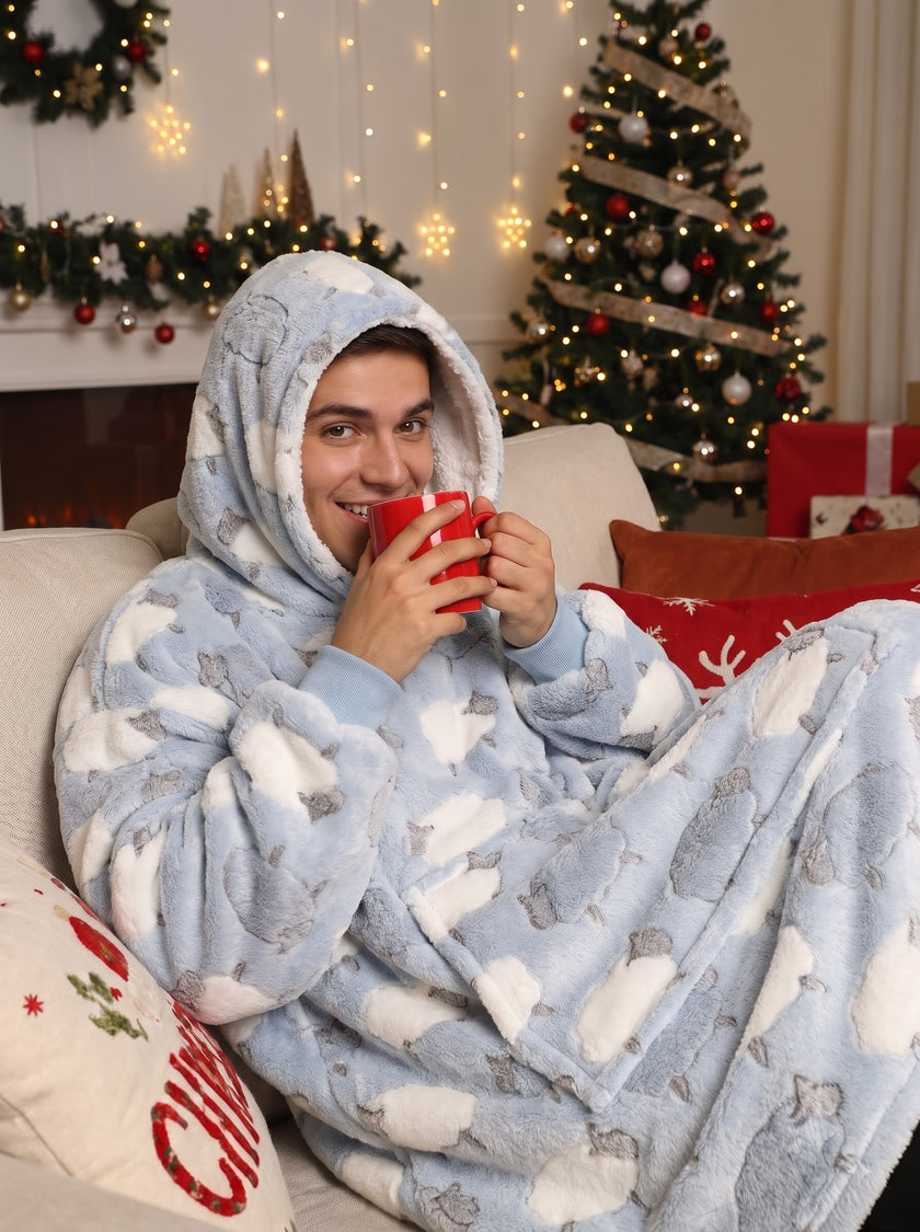 Cozy Sheep Unisex Wearable Blanket Hoodie