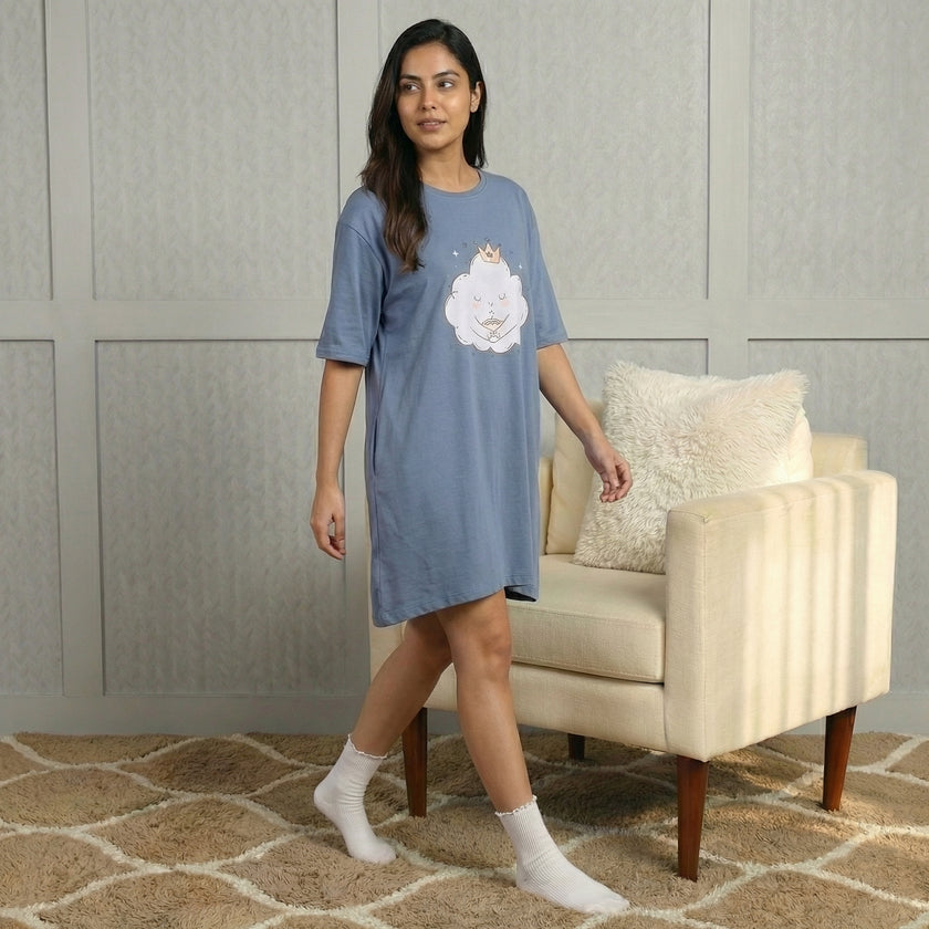 Oversized Cloud Switchover Tee