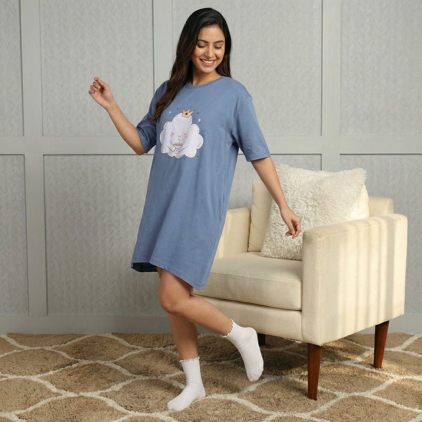 Oversized Cloud Switchover Tee