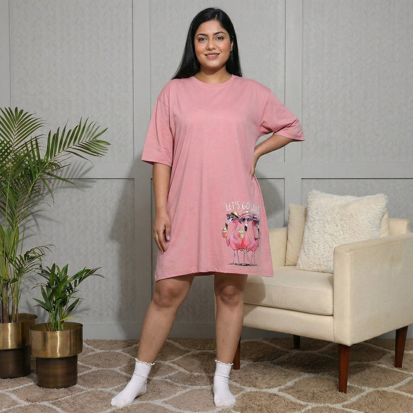 Oversized Go Girls Switchover Tee